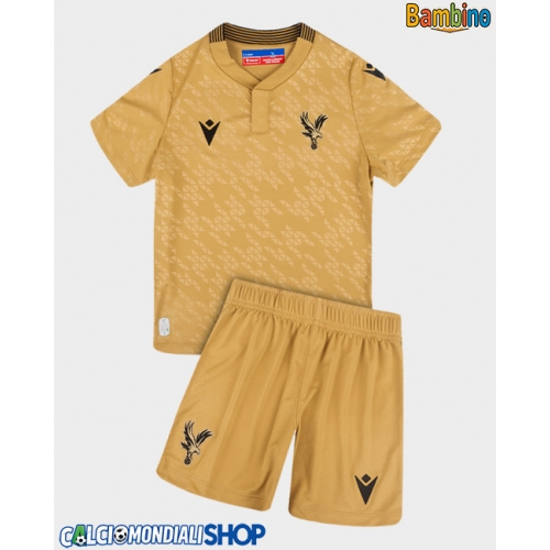 Maglie da calcio Crystal Palace Seconda Maglia Bambino 2025-26 Manica Corta + Pantaloni corti)